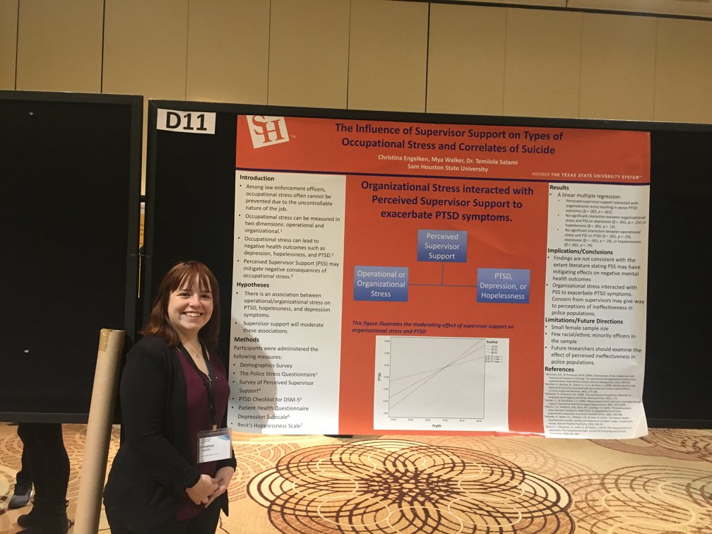 ARC Associate presenting at the 2019 Work, Stress, and Health conference